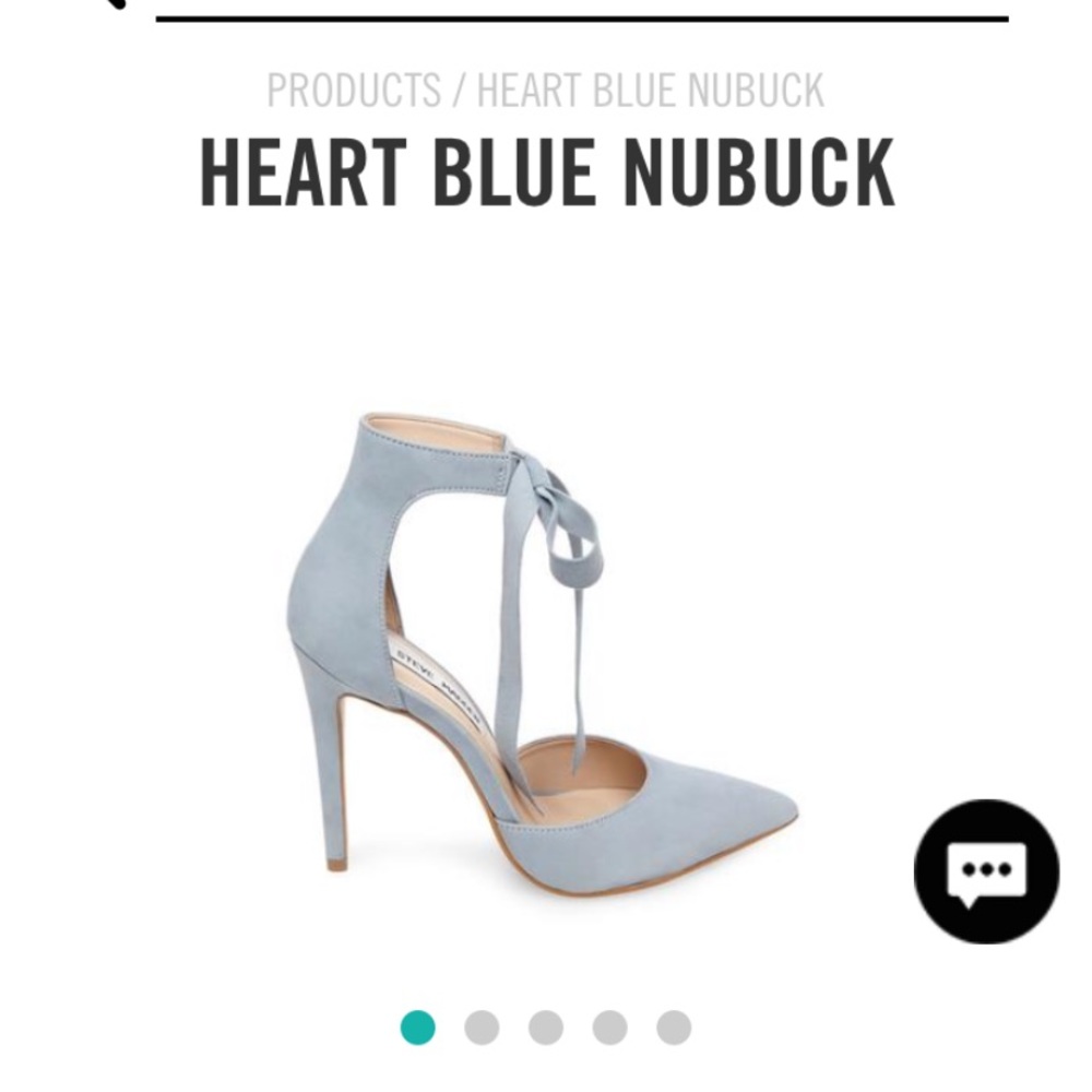 NEW Steve Madden Blue Heels